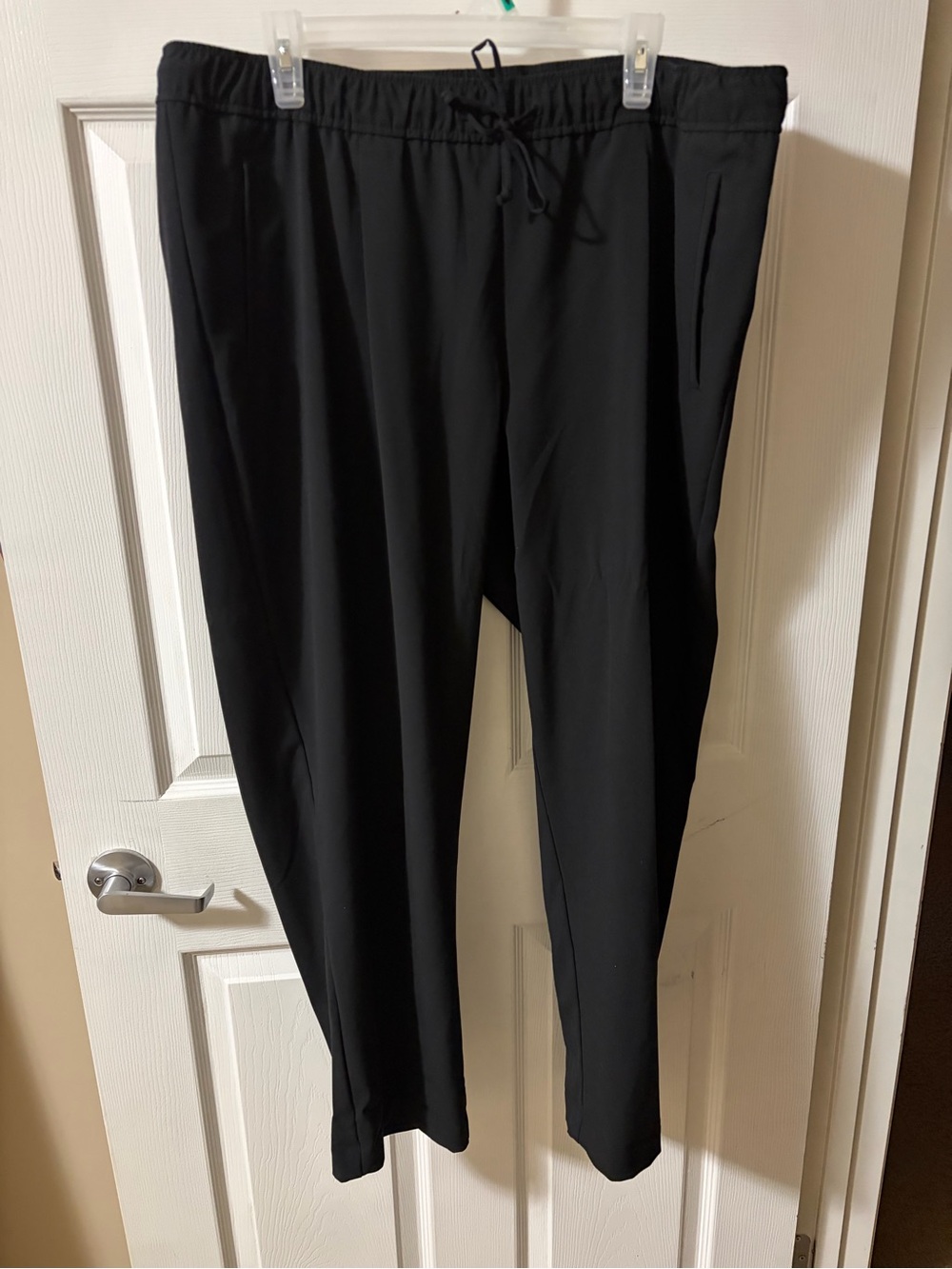 Old Navy Women's Black Drawstring Trousers